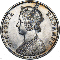 1900 C India Rupee - Victoria British Coin - Very Nice