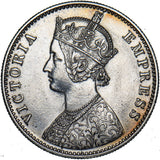 1900 C India Rupee - Victoria British Coin - Very Nice