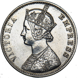 1901 C India Rupee - Victoria British Coin - Nice