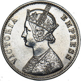 1901 C India Rupee - Victoria British Coin - Nice