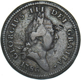1786 Isle Of Man Penny - George III Copper Coin