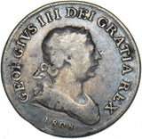 1808 Ireland 30 Pence bank Token - George III Silver Coin