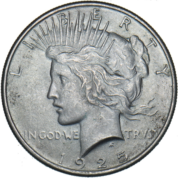 1925 Peace Dollar - USA Silver Coin - Superb