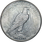 1925 Peace Dollar - USA Silver Coin - Superb