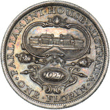 1927 Australia Florin (2 Shillings) - George V Silver Coin - Very Nice