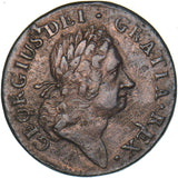 1723 Ireland Halfpenny - George I Copper Coin - Nice