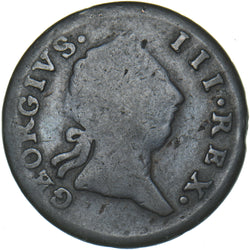 1769 Ireland Halfpenny - George III Copper Coin