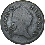 1769 Ireland Halfpenny - George III Copper Coin