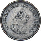 1805 Ireland Halfpenny - George III Copper Coin