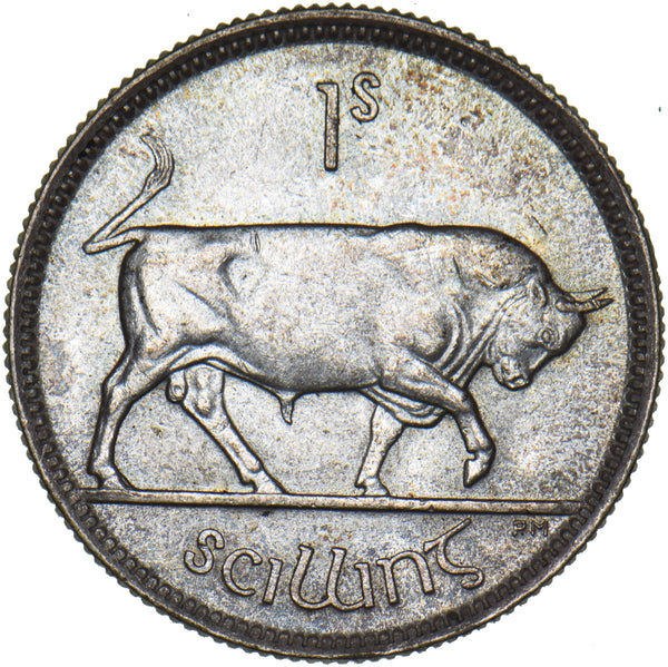 1931 Ireland Shilling - Silver Coin - Superb