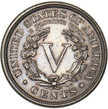 1902 USA Nickel 5 Cents Coin - Very Nice