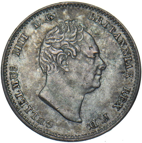 1833 Demerary & Essequibo 1/4 Guilder - William IV Silver Coin - Very Nice