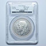 1927 Proof Wreath Crown (CGS 70) - George V British Silver Coin - Very Nice