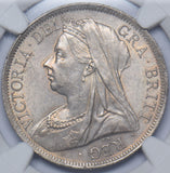 1901 Halfcrown (NGC MS 62) - Victoria British Silver Coin - Superb