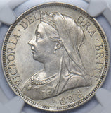 1901 Halfcrown (NGC MS 62) - Victoria British Silver Coin - Superb