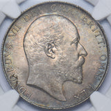 1902 Halfcrown (NGC MS 63) - Edward VII British Silver Coin - Superb