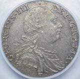 1787 Shilling (CGS AU 75) - George III British Silver Coin - Very Nice