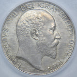 1902 Matt Proof Shilling (CGS UNC 80) - Edward VII British Silver Coin - Superb