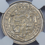 1817 Sixpence (NGC MS 64) - George III British Silver Coin - Superb