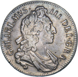 1695 Crown - William III British Silver Coin - Nice