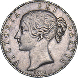 1844 Crown (Cinquefoil Stops) - Victoria British Silver Coin - Nice