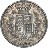 1844 Crown (Cinquefoil Stops) - Victoria British Silver Coin - Nice