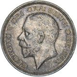 1928 Wreath Crown - George V British Silver Coin - Nice