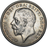 1928 Wreath Crown - George V British Silver Coin - Nice