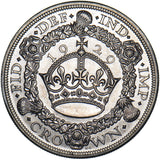 1929 Wreath Crown - George V British Silver Coin - Very Nice
