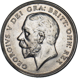 1930 Wreath Crown - George V British Silver Coin - Very Nice
