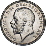 1930 Wreath Crown - George V British Silver Coin - Very Nice