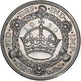 1930 Wreath Crown - George V British Silver Coin - Very Nice