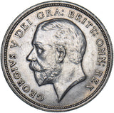1931 Wreath Crown - George V British Silver Coin - Very Nice