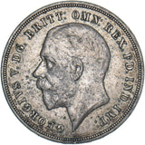 1935 Crown - George V British Silver Coin - Nice