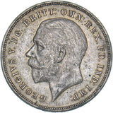 1935 Crown - George V British Silver Coin - Very Nice