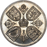 1953 Proof Crown - Elizabeth II British  Coin - Superb