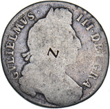 1696 Halfcrown - William III British Silver Coin