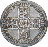 1746 Lima Halfcrown - George II British Silver Coin - Nice