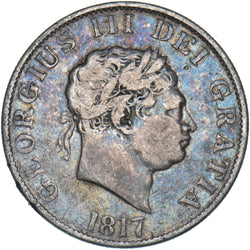 1817 Halfcrown - George III British Silver Coin