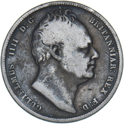 1834 Halfcrown (WW in block) - William IV British Silver Coin