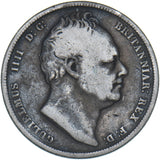 1834 Halfcrown (WW in block) - William IV British Silver Coin