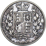 1886 Halfcrown - Victoria British Silver Coin