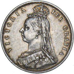 1887 Halfcrown - Victoria British Silver Coin - Nice