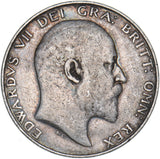 1902 Halfcrown - Edward VII British Silver Coin