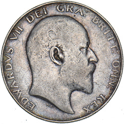 1904 Halfcrown - Edward VII British Silver Coin