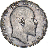 1904 Halfcrown - Edward VII British Silver Coin