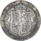 1904 Halfcrown - Edward VII British Silver Coin