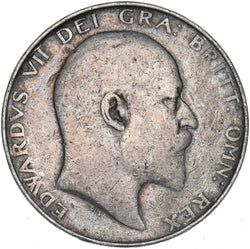 1904 Halfcrown - Edward VII British Silver Coin