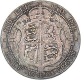 1904 Halfcrown - Edward VII British Silver Coin