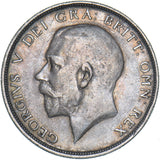 1912 Halfcrown - George V British Silver Coin - Nice